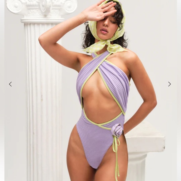 For love and lemons Penelope one piece NWT XXS - Picture 1 of 9